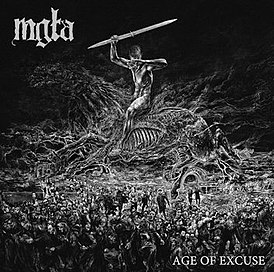 Обложка альбома Mgła «Age of Excuse» (2019)