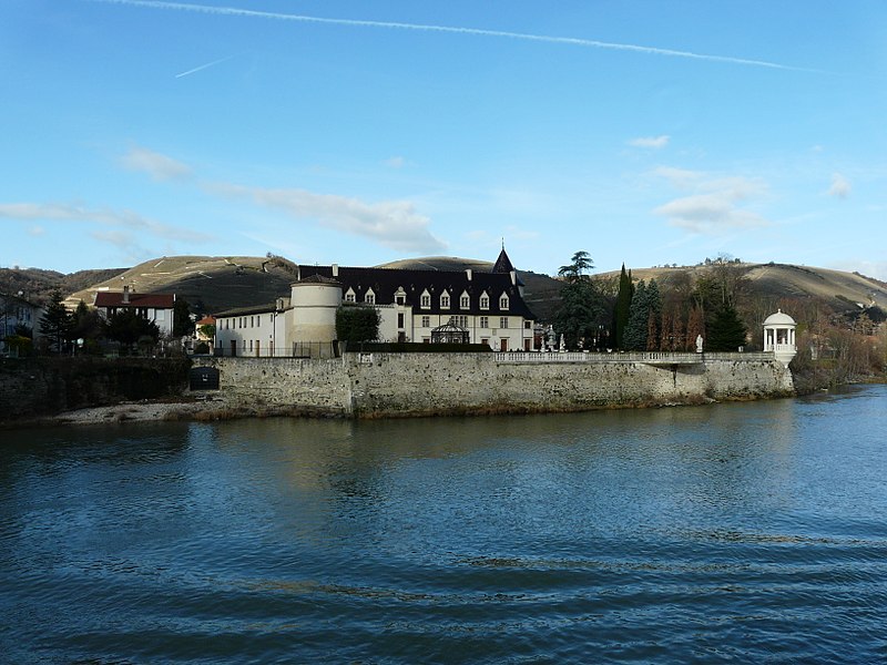 Файл:Rhone river Château d'Ampuis 003.jpg