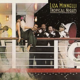 Liza Minnelli capa do álbum Tropical Nights (1977)