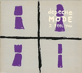 Cover van de Depeche Mode-single "I Feel You" (1993)