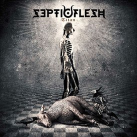 Обложка альбома Septicflesh «Titan» (2014)