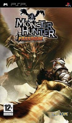 Обложка европейской версии Monster Hunter Freedom