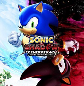 Обложка японского издания Sonic X Shadow Generations, в которую включена Shadow Generations