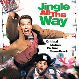 Обложка альбома разных исполнителей «Jingle All The Way (Original Motion Picture Soundtrack)» (1996)