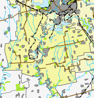 District de Chirokovsky sur la carte