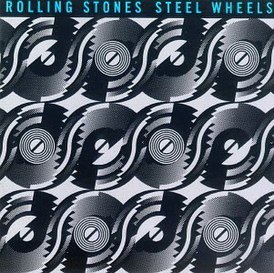 Обложка альбома The Rolling Stones «Steel Wheels» (1989)