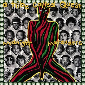 Обложка альбома A Tribe Called Quest «Midnight Marauders» (1993)