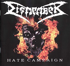 Обложка альбома Dismember «Hate Campaign» (2000)