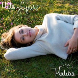 Обложка сингла Майли Сайрус «Malibu» (2017)