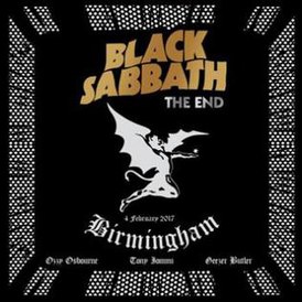 Обложка альбома Black Sabbath «The End: Live in Birmingham» (2017)