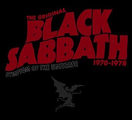 Обложка альбома Black Sabbath «Symptom of the Universe: The Original Black Sabbath 1970–1978» (2002)