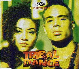 Обложка сингла 2 Unlimited «Tribal Dance» (1993)
