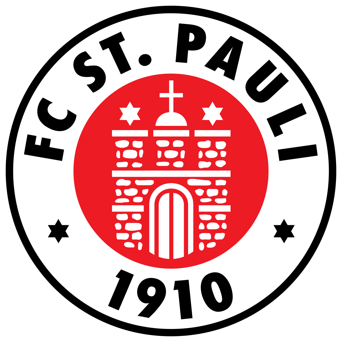 Санкт Паули логотип. ФК Санкт Паули эмблема. St Pauli.