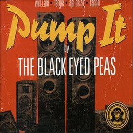 Обложка сингла The Black Eyed Peas «Pump It» (2006)