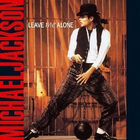 Kansi Michael Jacksonin singlestä "Leave Me Alone" (1989)