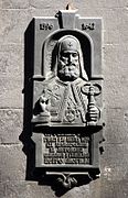 Lviv'de Peter Mohyla anısına anıt levha