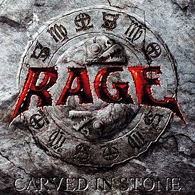 Обложка альбома Rage «Carved In Stone» (2008)