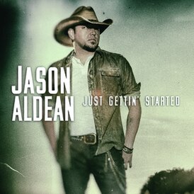 Обложка сингла Джейсона Олдина «Just Gettin’ Started» (2014)