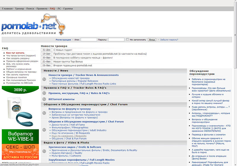 Крупнейший порно-сайт подвел итоги года
