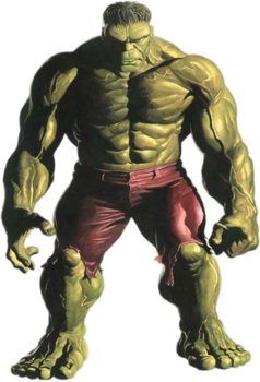 Халк на варианте обложки комикса Immortal Hulk #37 (Сентябрь 2020) Художник — Алекс Росс