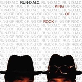 Cover av Run-DMCs "King of Rock"-album (1985)