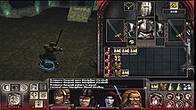 A gameplay screenshot featuring a 3D environment and the game’s user interface