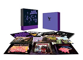 Обложка альбома Black Sabbath «Black Sabbath: The Vinyl Collection 1970-1978» (2012)