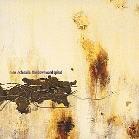 Nine Inch Nails "The Downward Spiral" -albumin kansi (1994)