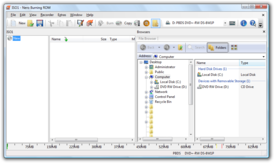 Скриншот программы Nero Burning ROM