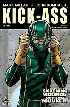 Пипец на обложке Kick-Ass #2