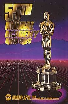 Affiche de la 55e cérémonie des Oscars