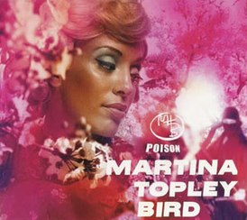 Portada del sencillo de Martina Topley - Bird "Poison" (2008)