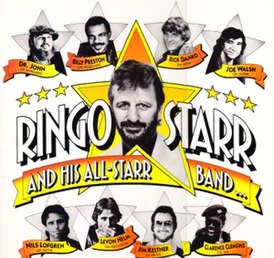 Portada del álbum de Ringo Starr Ringo Starr and His All-Starr Band (1990)