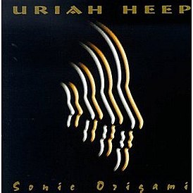 Okładka albumu „Sonic Origami” Uriaha Heepa (1998)