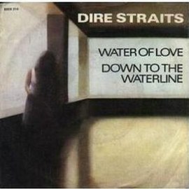 Cover of Dire Straits 'Water of Love' (1978)