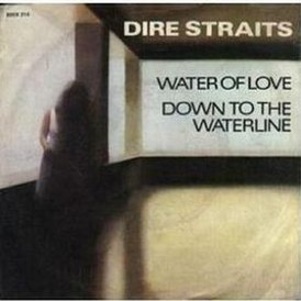 Обложка сингла Dire Straits «Water of Love» (1978)