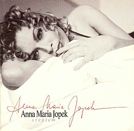 Обложка альбома Анны Марии Йопек «Szeptem» (1998)