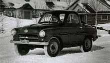 Опытный прототип ГАЗ-М-73, 1956 год