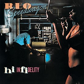 Обложка альбома REO Speedwagon «Hi Infidelity» (1980)