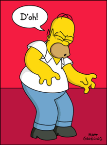 Гомер говорит «Д’оу!»