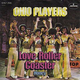 Обложка сингла Ohio Players «Love Rollercoaster» (1975)