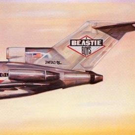 Copertina dell'album dei Beastie Boys "Licensed to Ill" (1986)