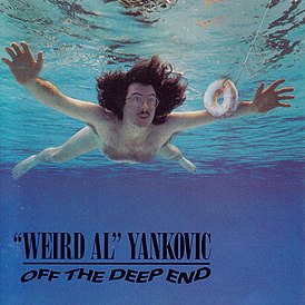 Обложка альбома «Странного Эла» Янковича «Off the Deep End» (1992)