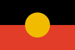Миниатюра для Флаг аборигенов Австралии