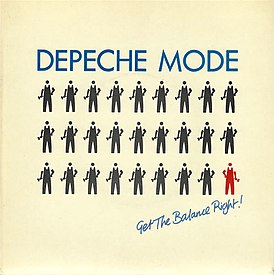 Обложка сингла Depeche Mode «Get the Balance Right!» (1983)
