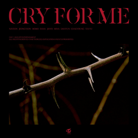 Twice "Cry For Me" single cover (2020)