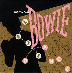 Portada del sencillo de David Bowie "Let's Dance" (1983)