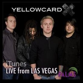 Обложка альбома Yellowcard «Live from Las Vegas at the Palms» (2008)