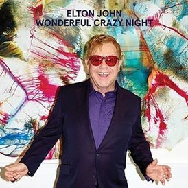 Albumhoes van Elton John Wonderful Crazy Night (2016)