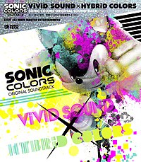 Обложка музыкального альбома Vivid Sound x Hybrid Colors: Sonic Colors Original Soundtrack